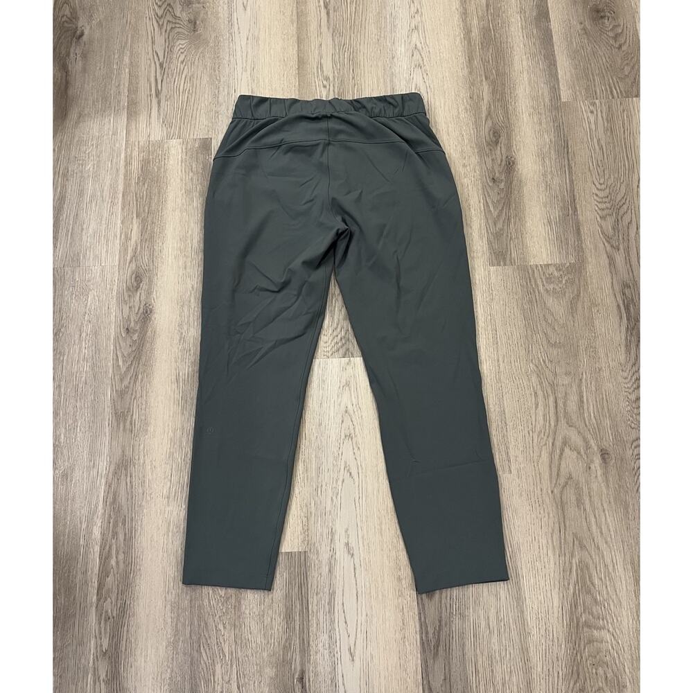 LULULEMON On The Fly Jogger Green Athleisure Pants Size 8 Inseam 27” - Picture 4 of 12